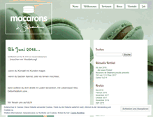 Tablet Screenshot of macaronsdestephane.com